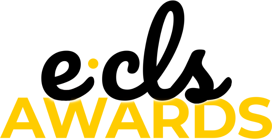 Logo ECLS Awards empilé fond clair