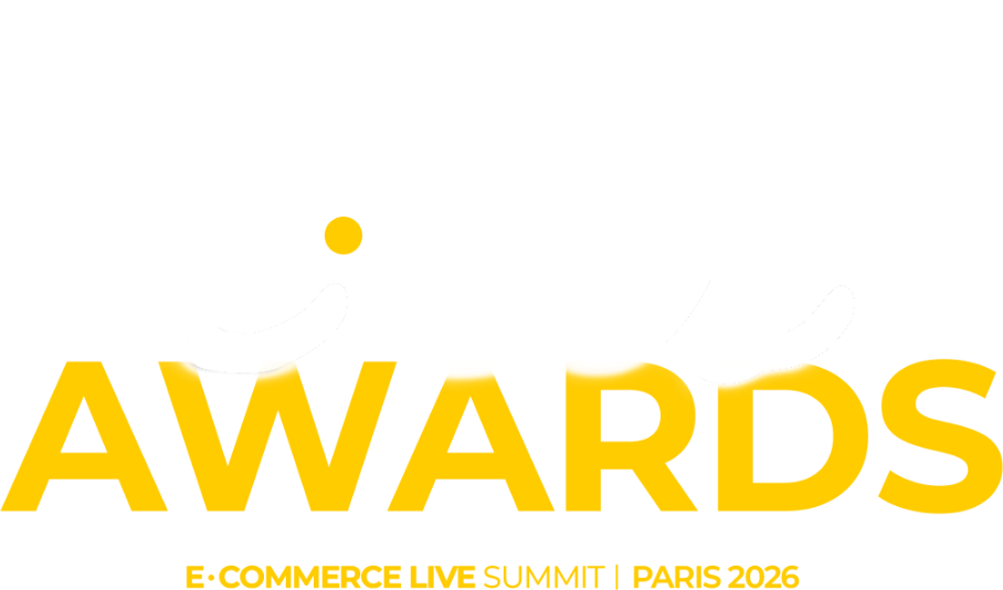 Logo ECLS Awards empilé tagline fond sombre
